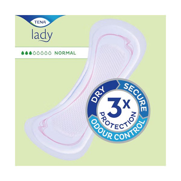 TENA Lady Normal Serviettes absorbantes X24